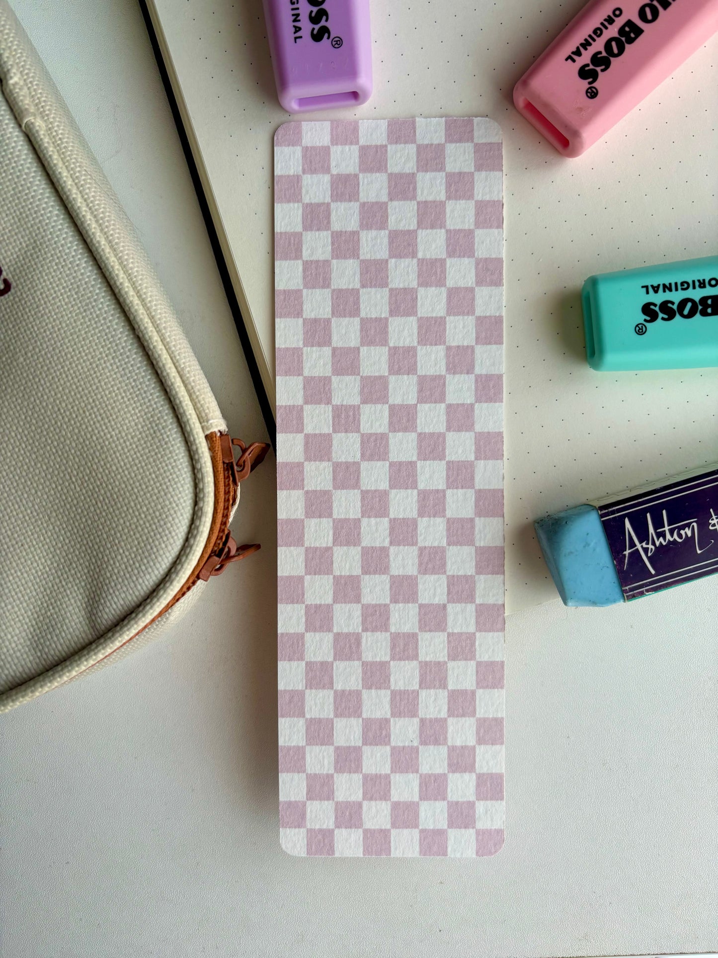 You paused Here Bookmark PINK