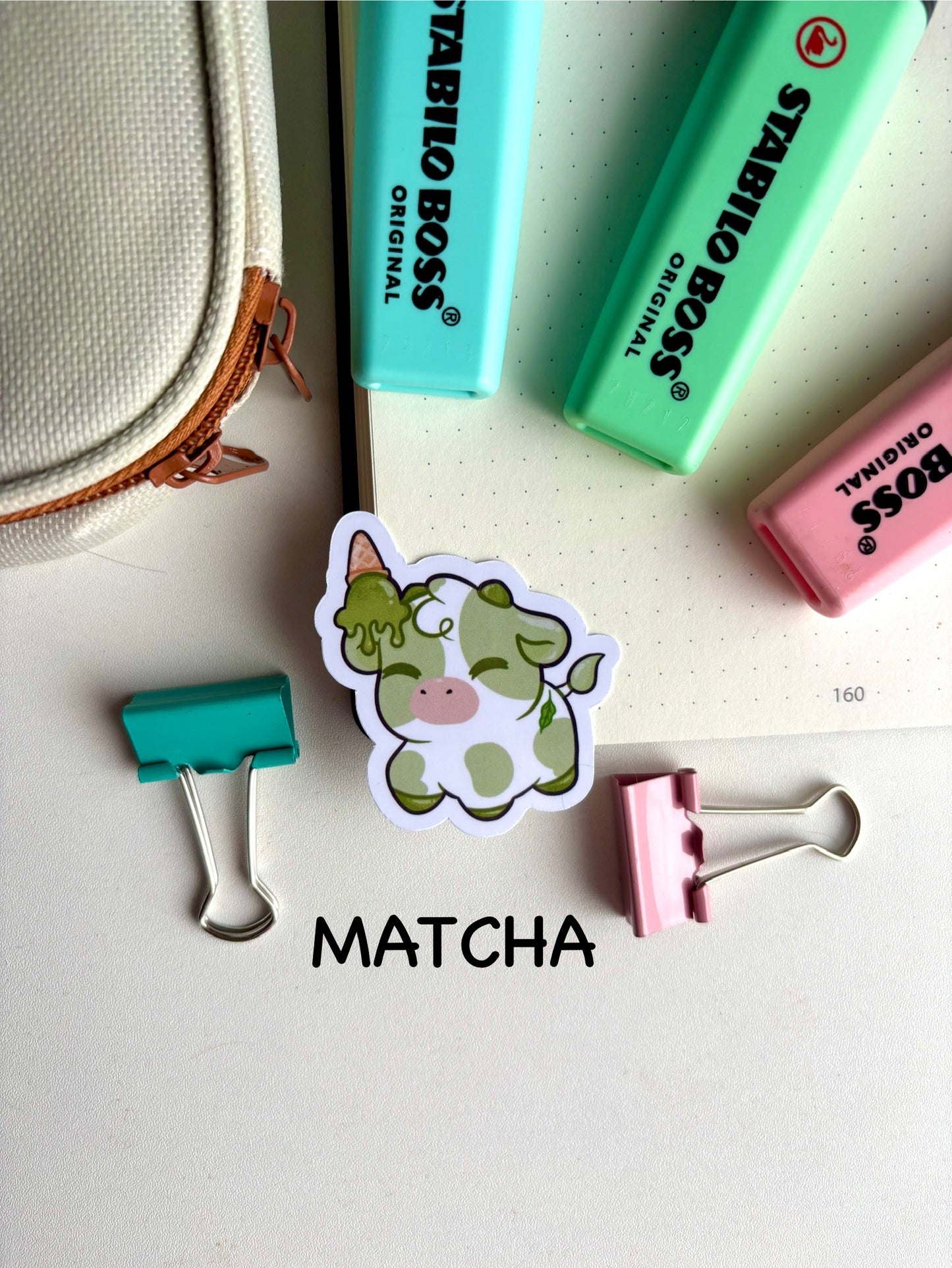 Ice Cream Cow Sticker Pack