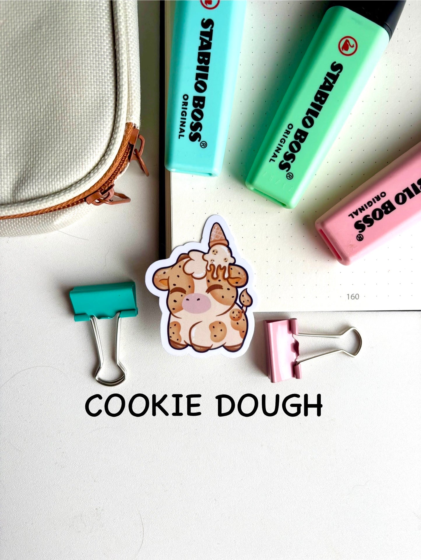 Ice Cream Cow Sticker Pack