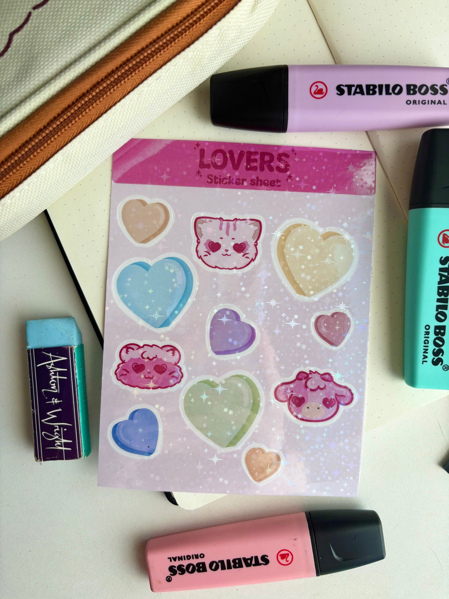 Lovers Sticker Sheet