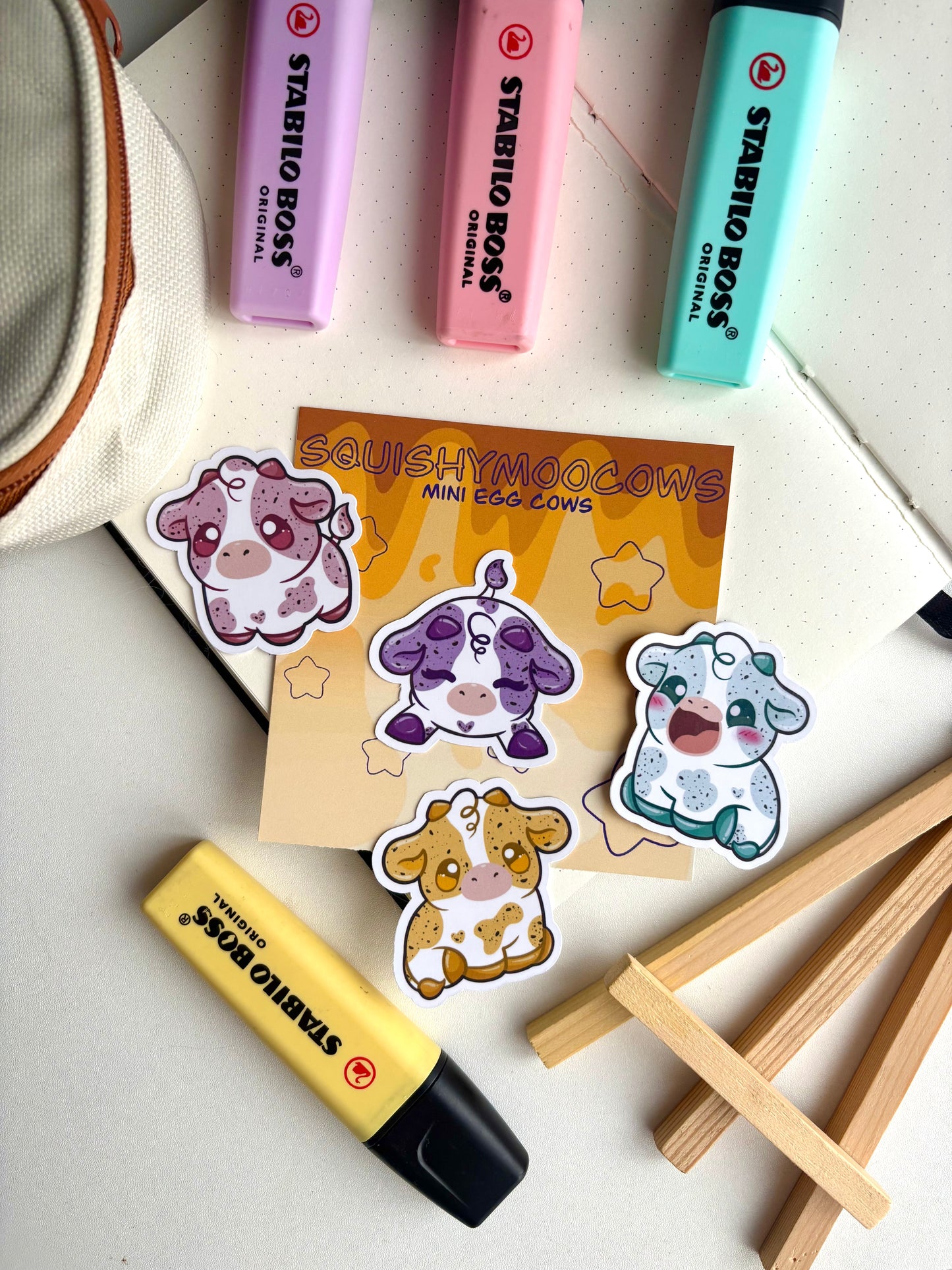 Mini Egg Cows