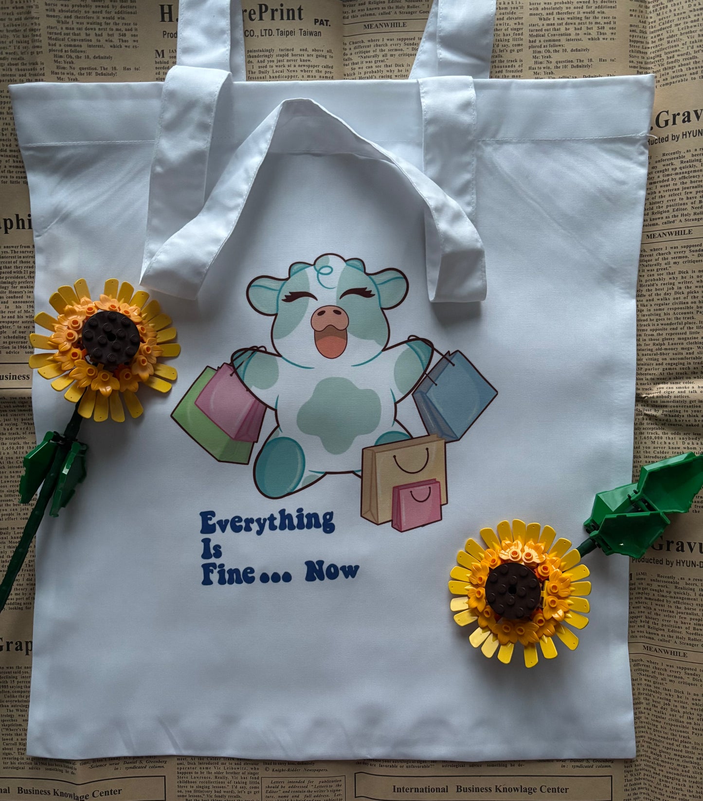 B-Grade Everything Is Fine... Now Tote Bag