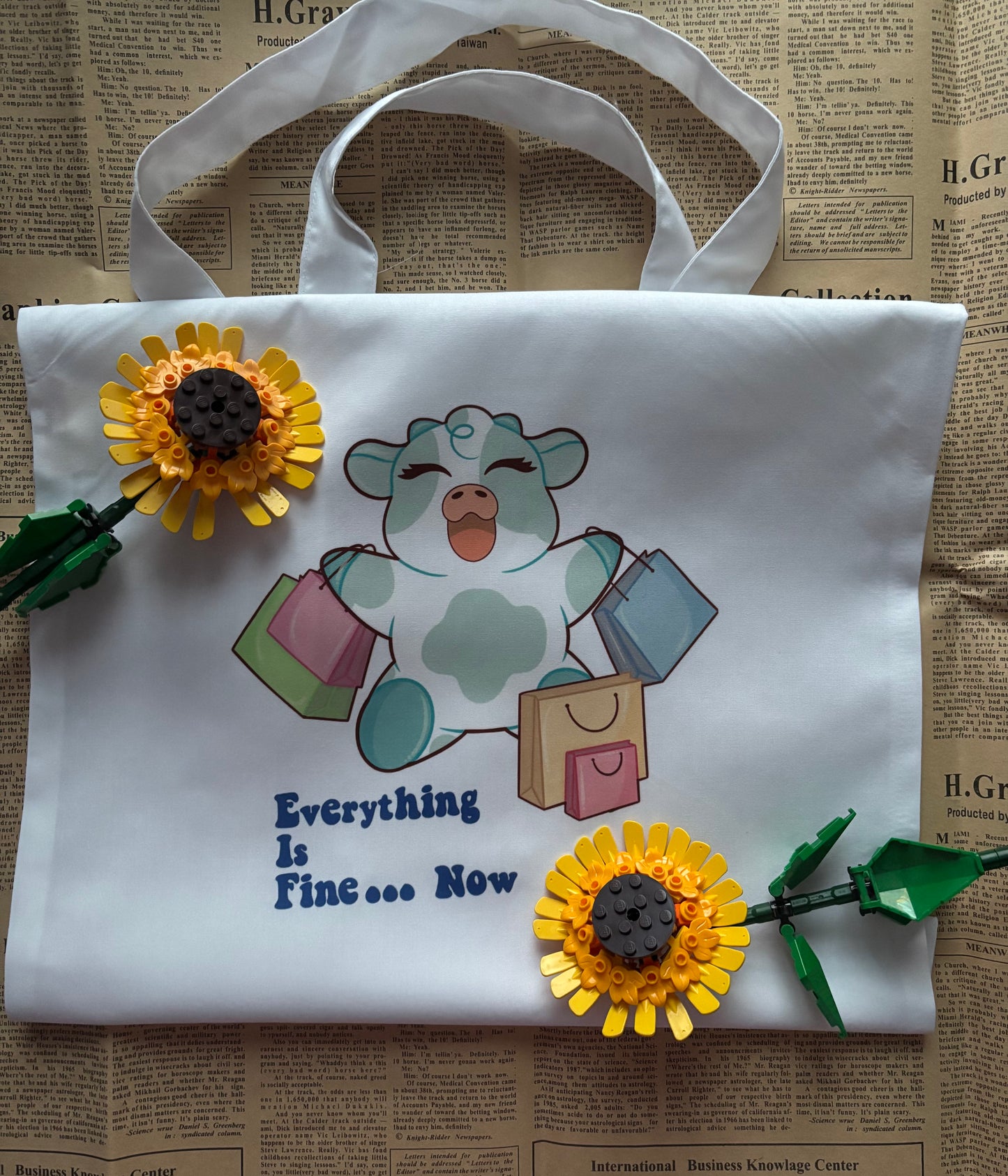 B-Grade Everything Is Fine... Now Tote Bag