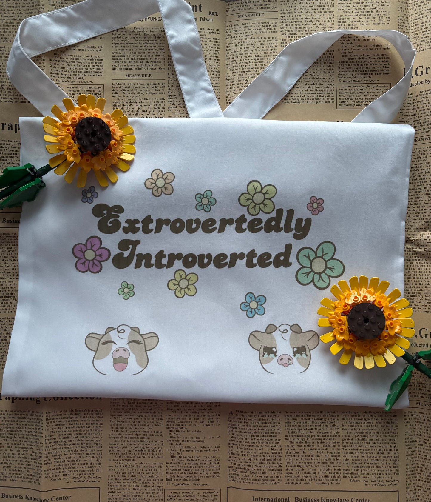 Extrovertedly Introverted Bag