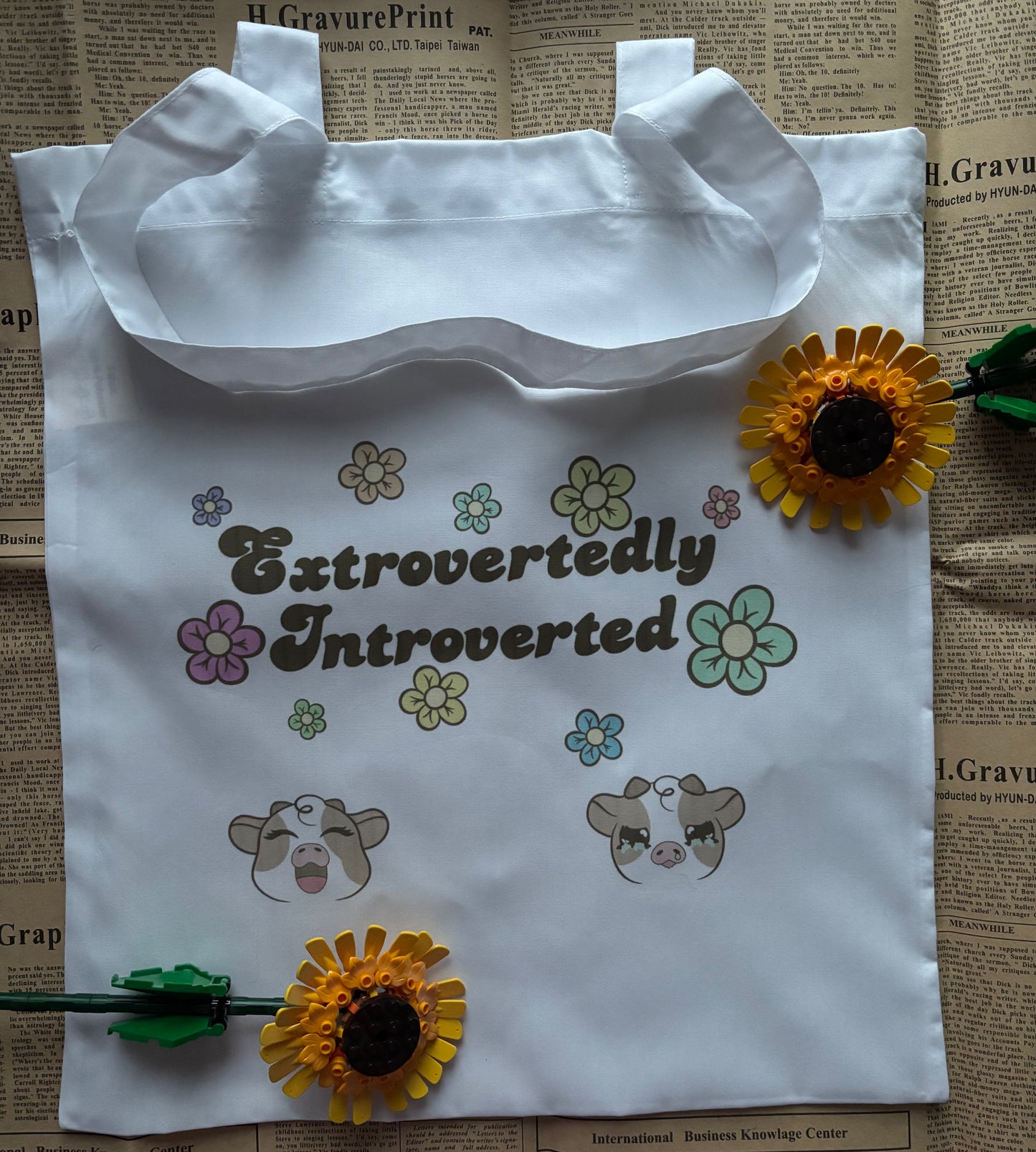 Extrovertedly Introverted Bag
