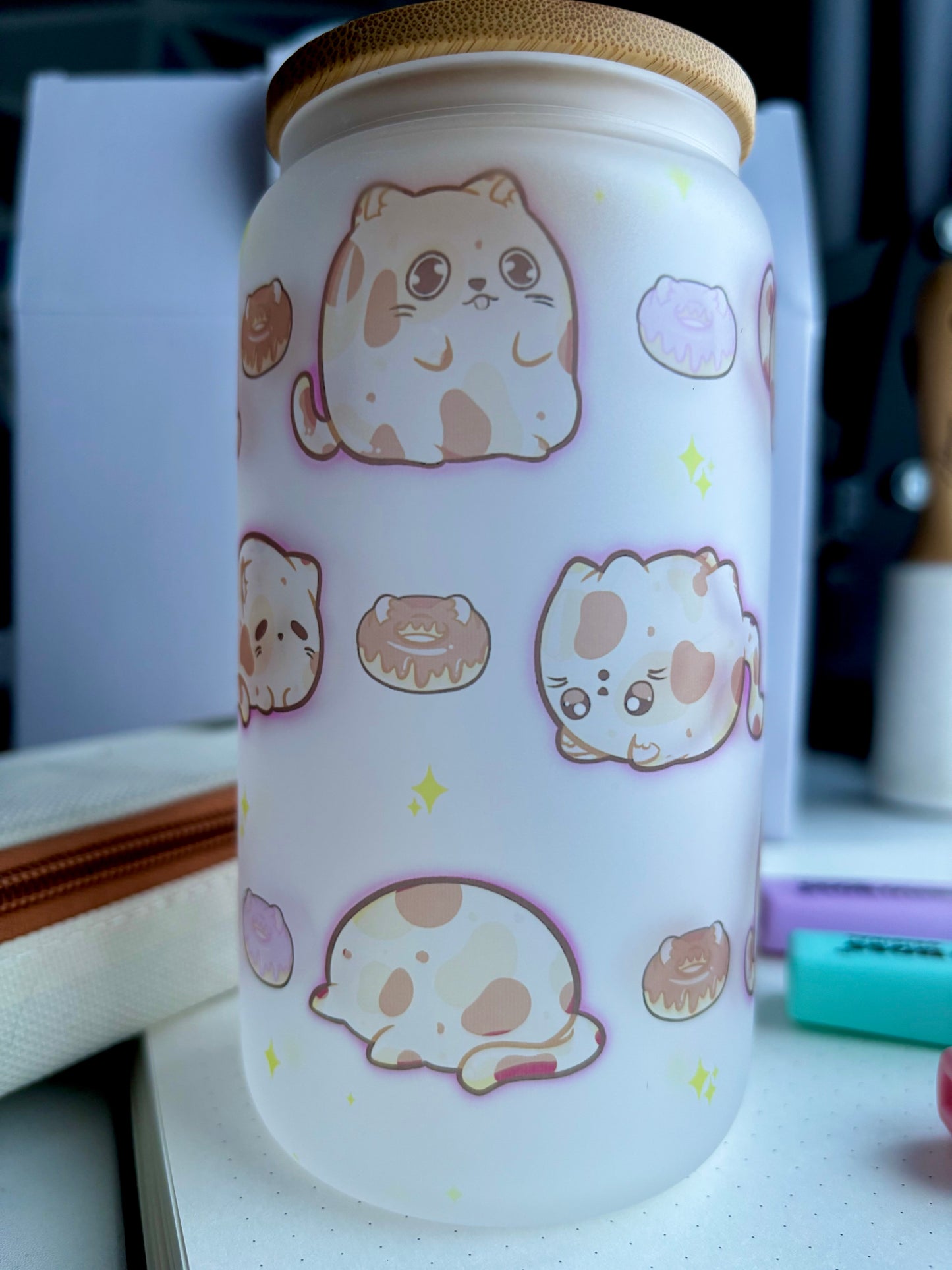 Kitty Glass Cup