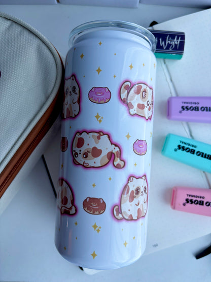 Kitty Steel Tumbler