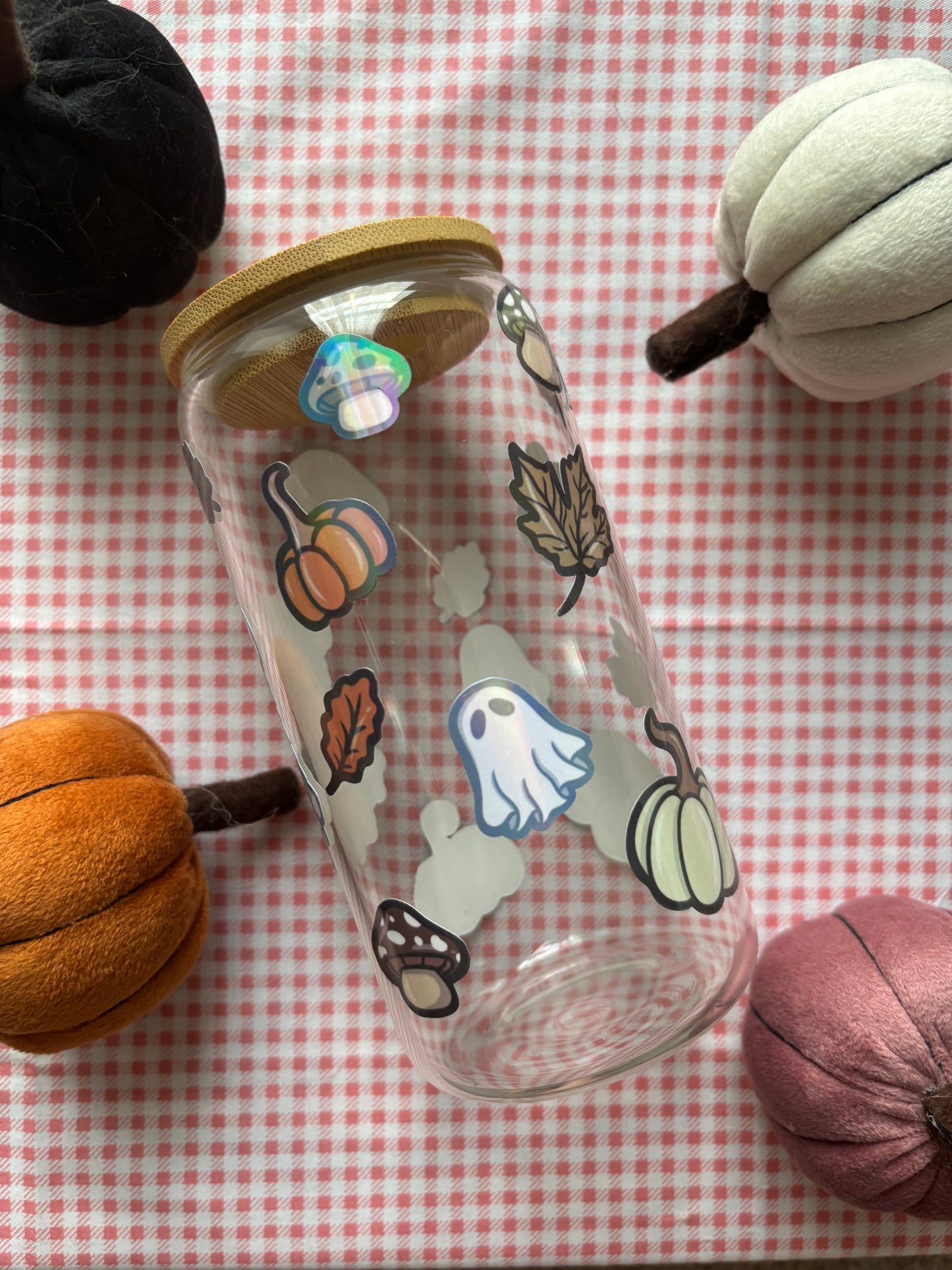 Autumn Glass Cup