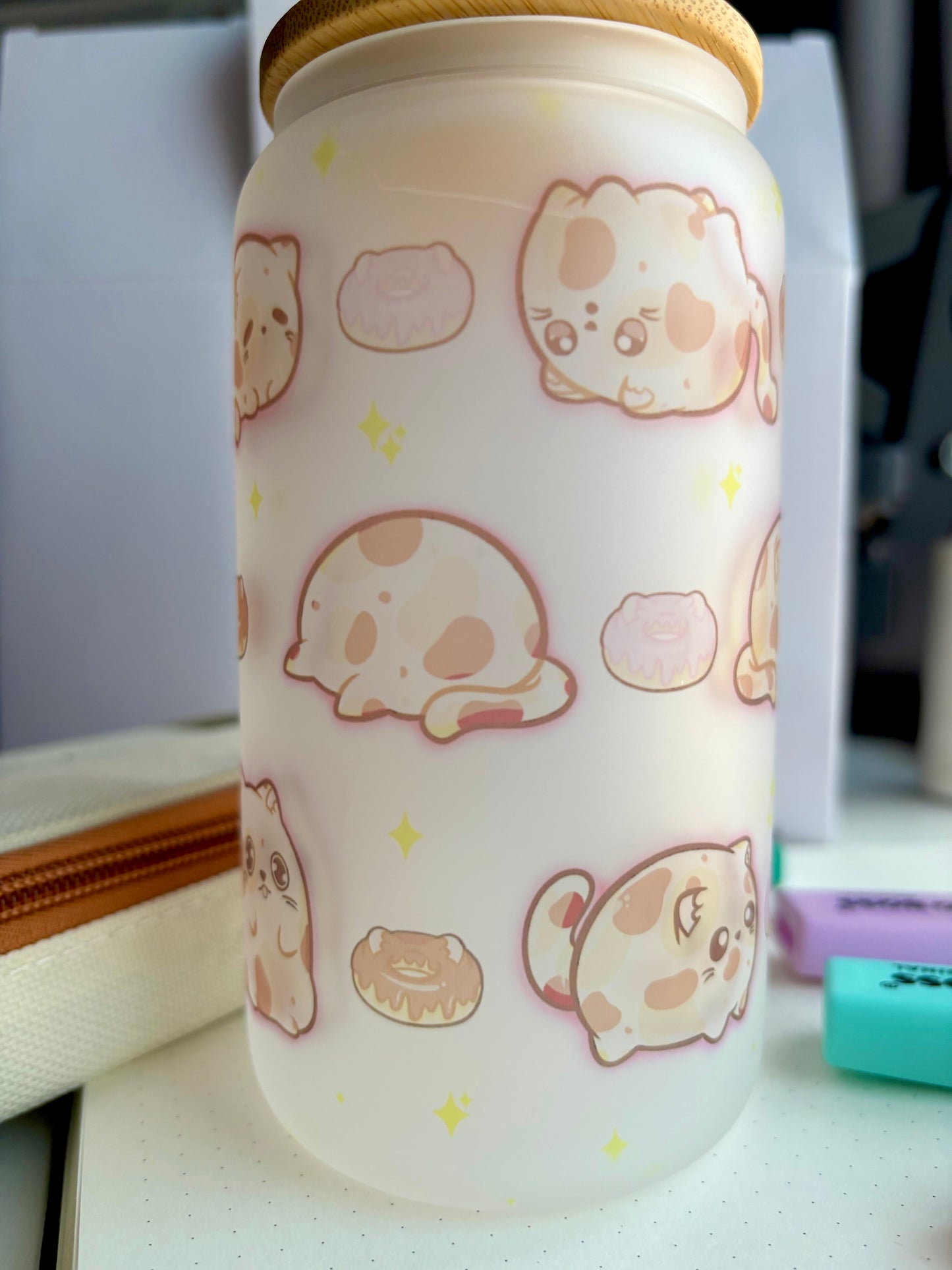 Kitty Glass Cup