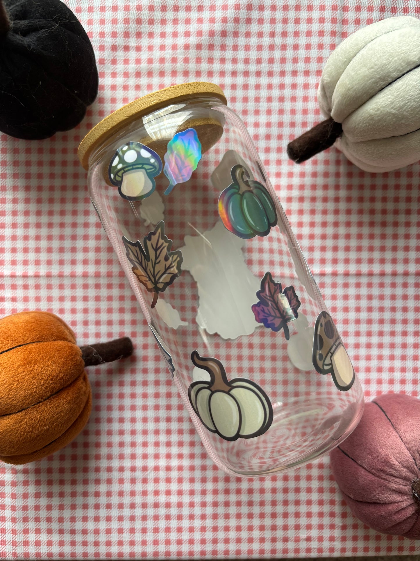 Autumn Glass Cup