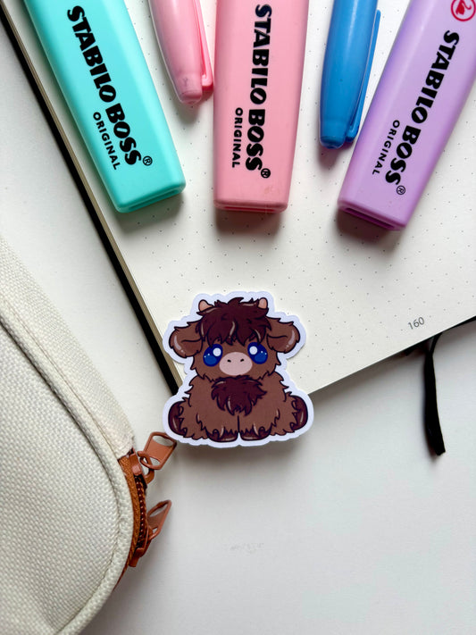 Floofy Highland Cow