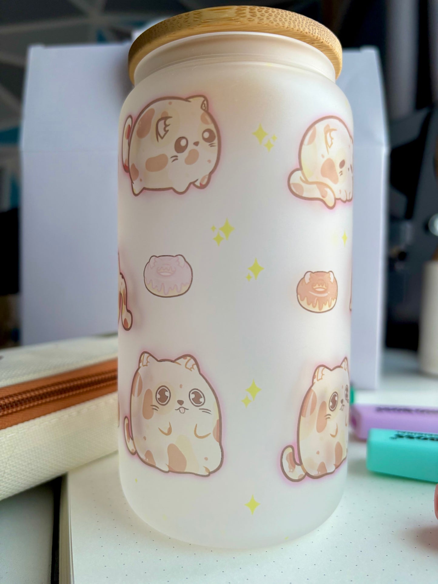 Kitty Glass Cup