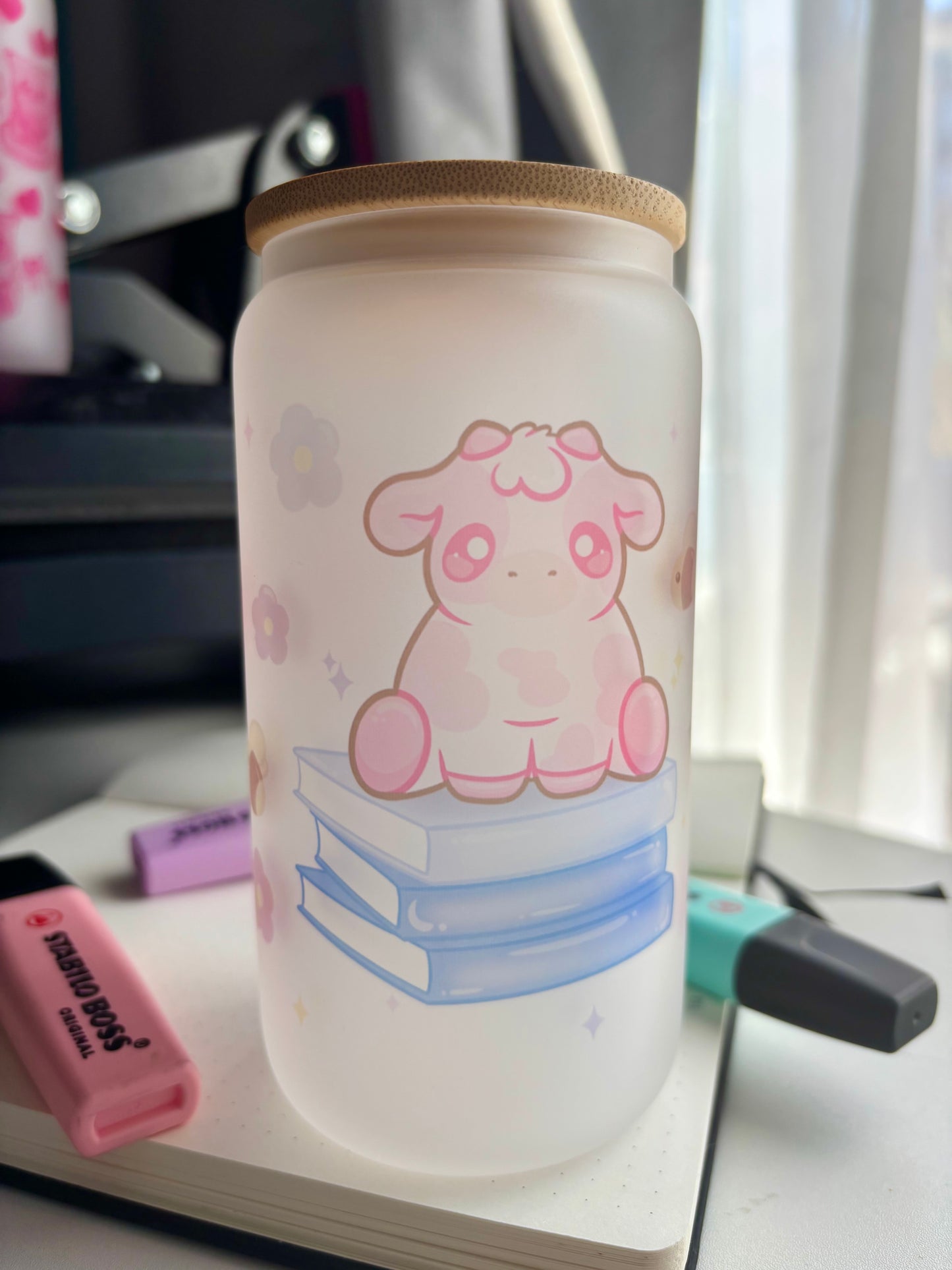 Readers Glass Cup