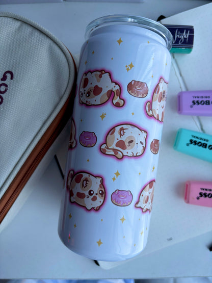 Kitty Steel Tumbler