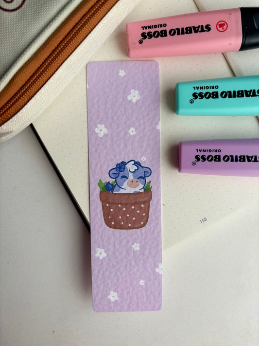 Violet Cow Bookmark