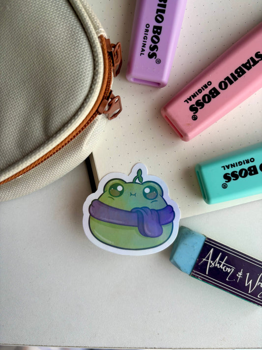 Holographic Sweater Frog