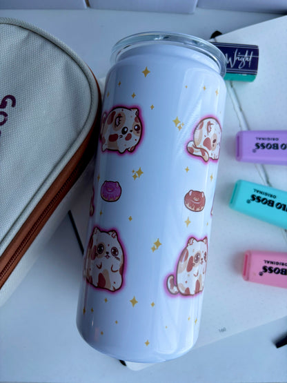 Kitty Steel Tumbler