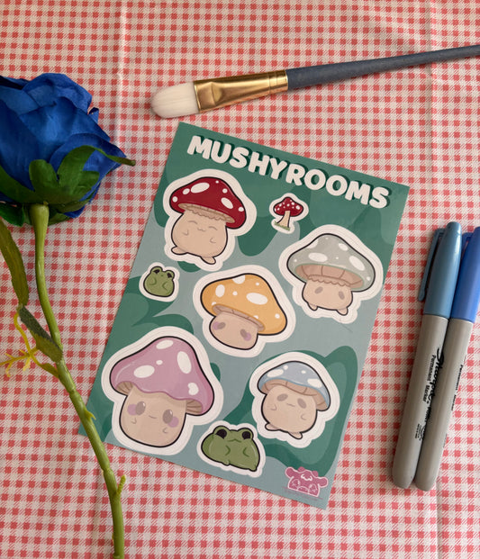 Mushyroom StickerSheet