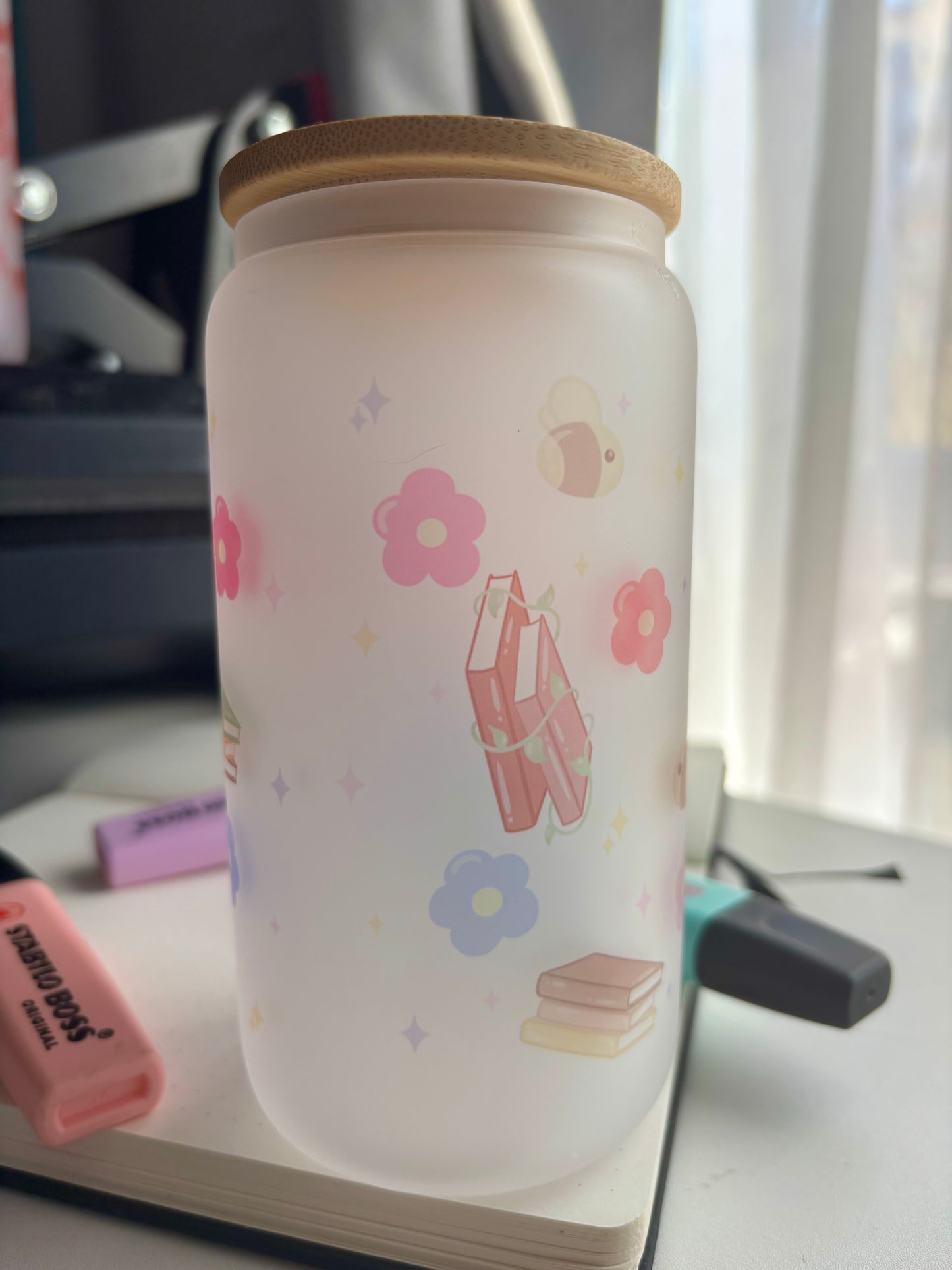 Readers Glass Cup