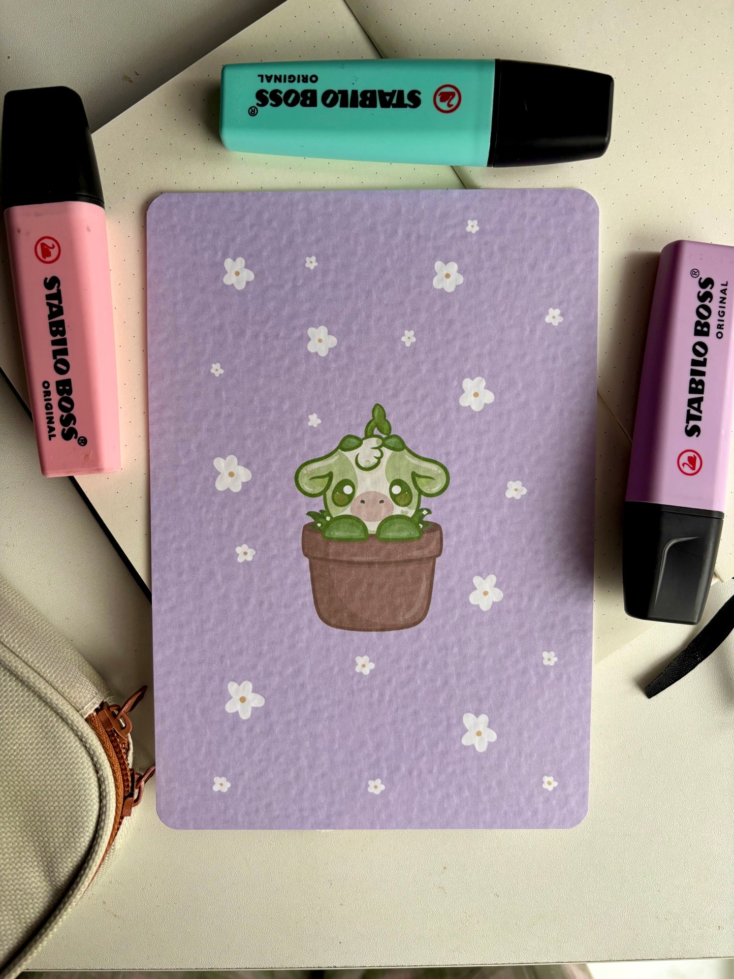 Plant Moo Art Print
