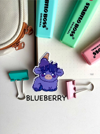 Ice Cream Cow Sticker Pack