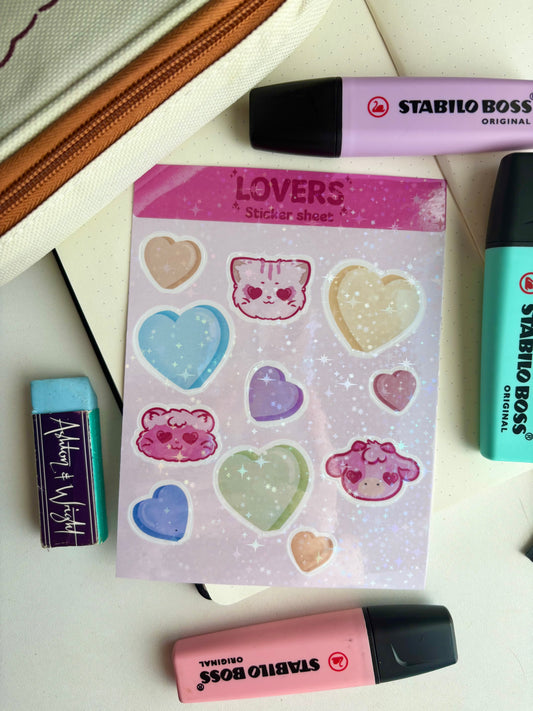 Lovers Sticker Sheet