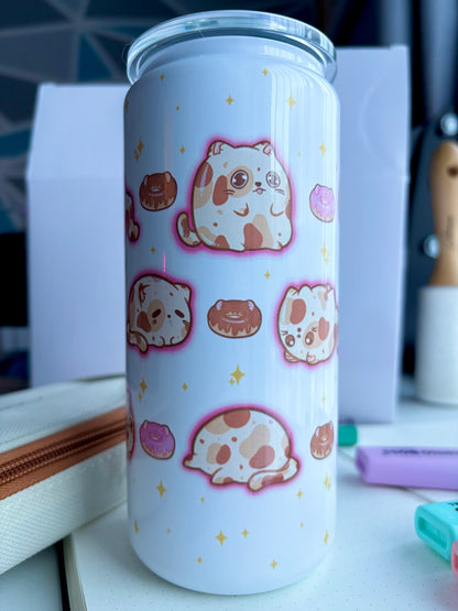 Kitty Steel Tumbler