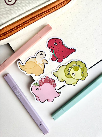 Fruity Dino Sticker