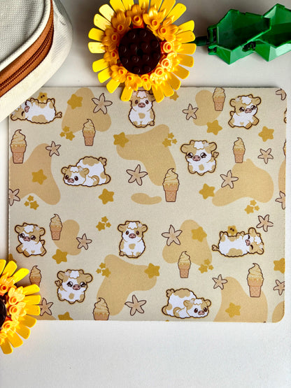Vanilla Cow Mouse Pad