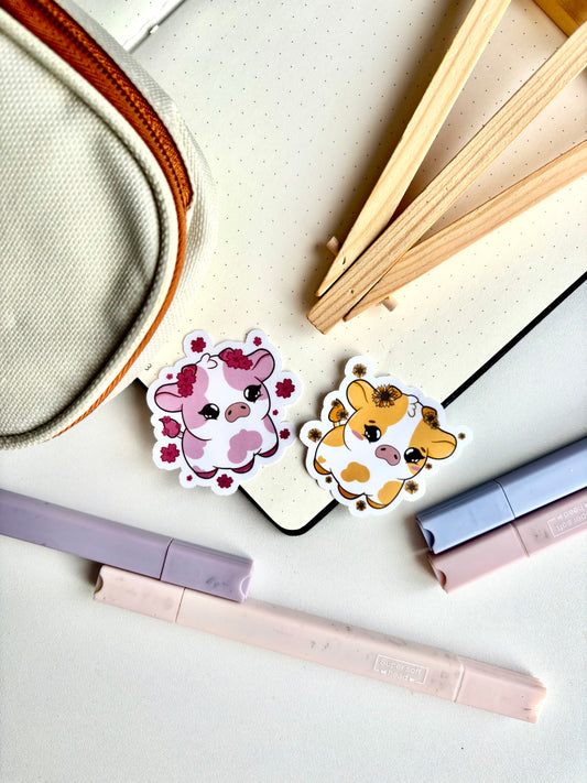 Flower Power Cows