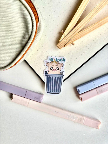 Im Trash Sticker