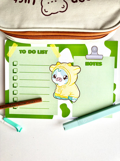 Cow notepad