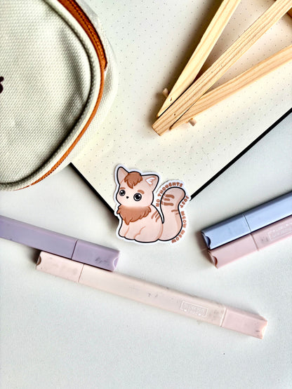 No Thoughts Just Meow Meow