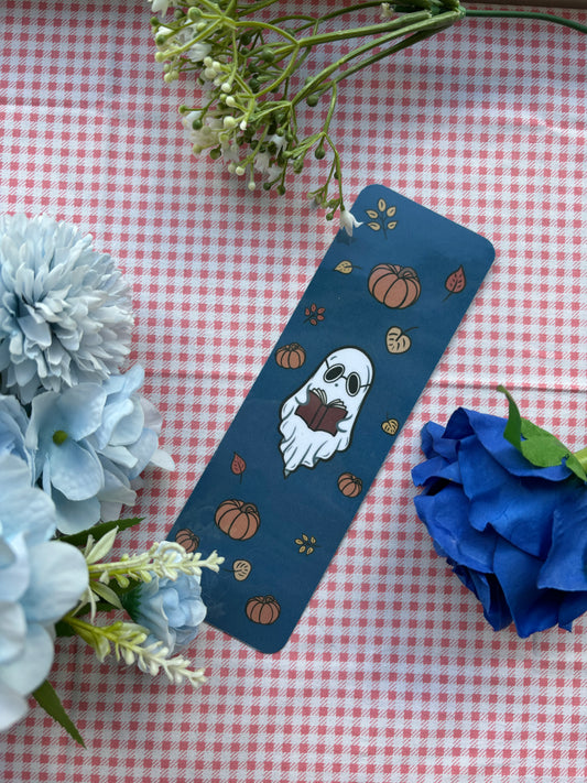 Bookworm Ghost Bookmark