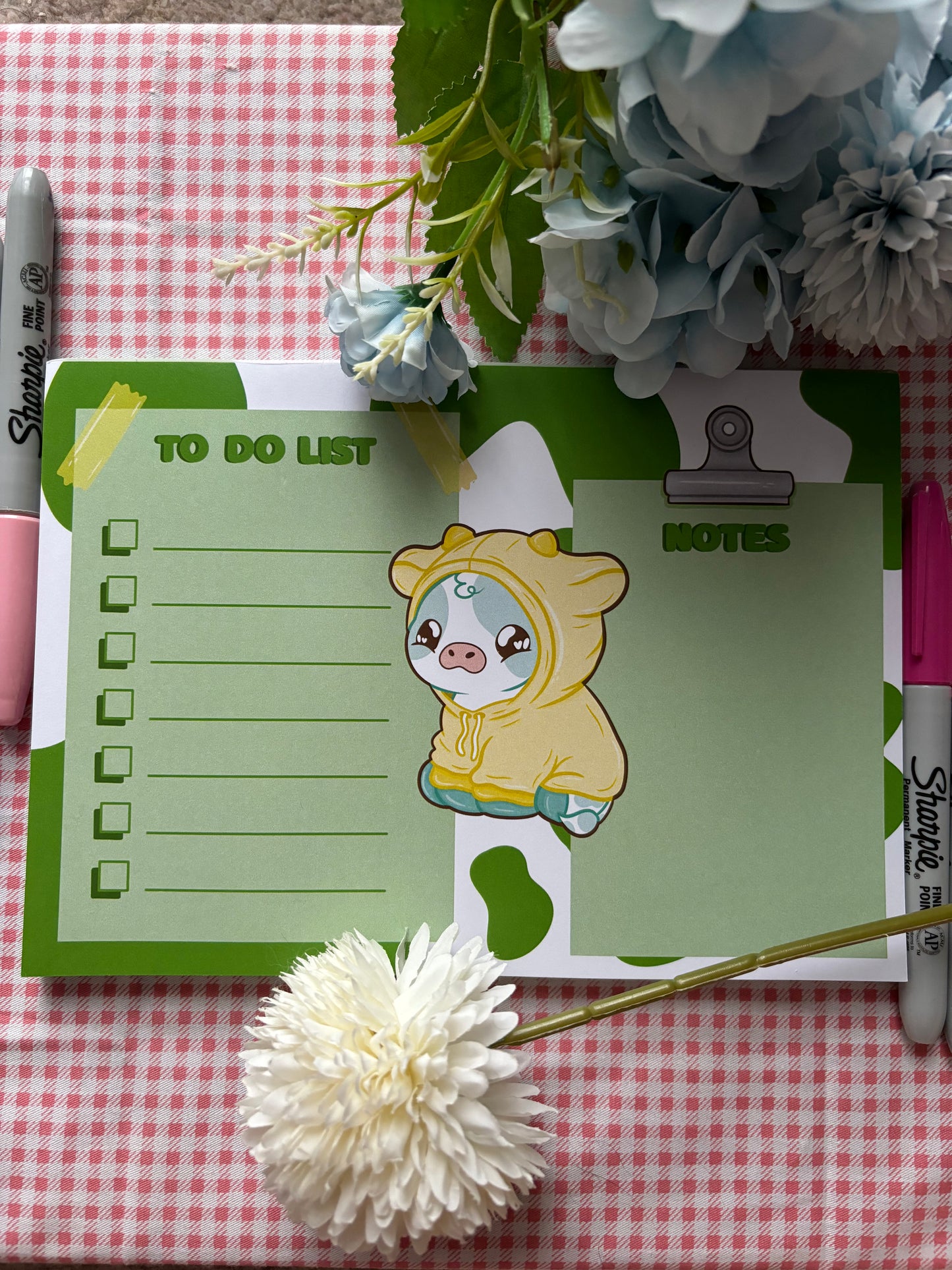 Cow notepad