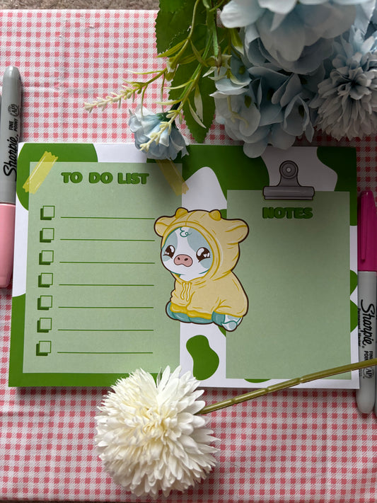 Cow notepad