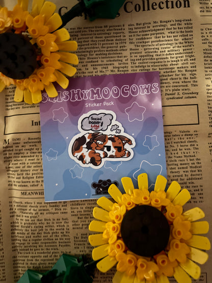 Social Battery Low Kitty