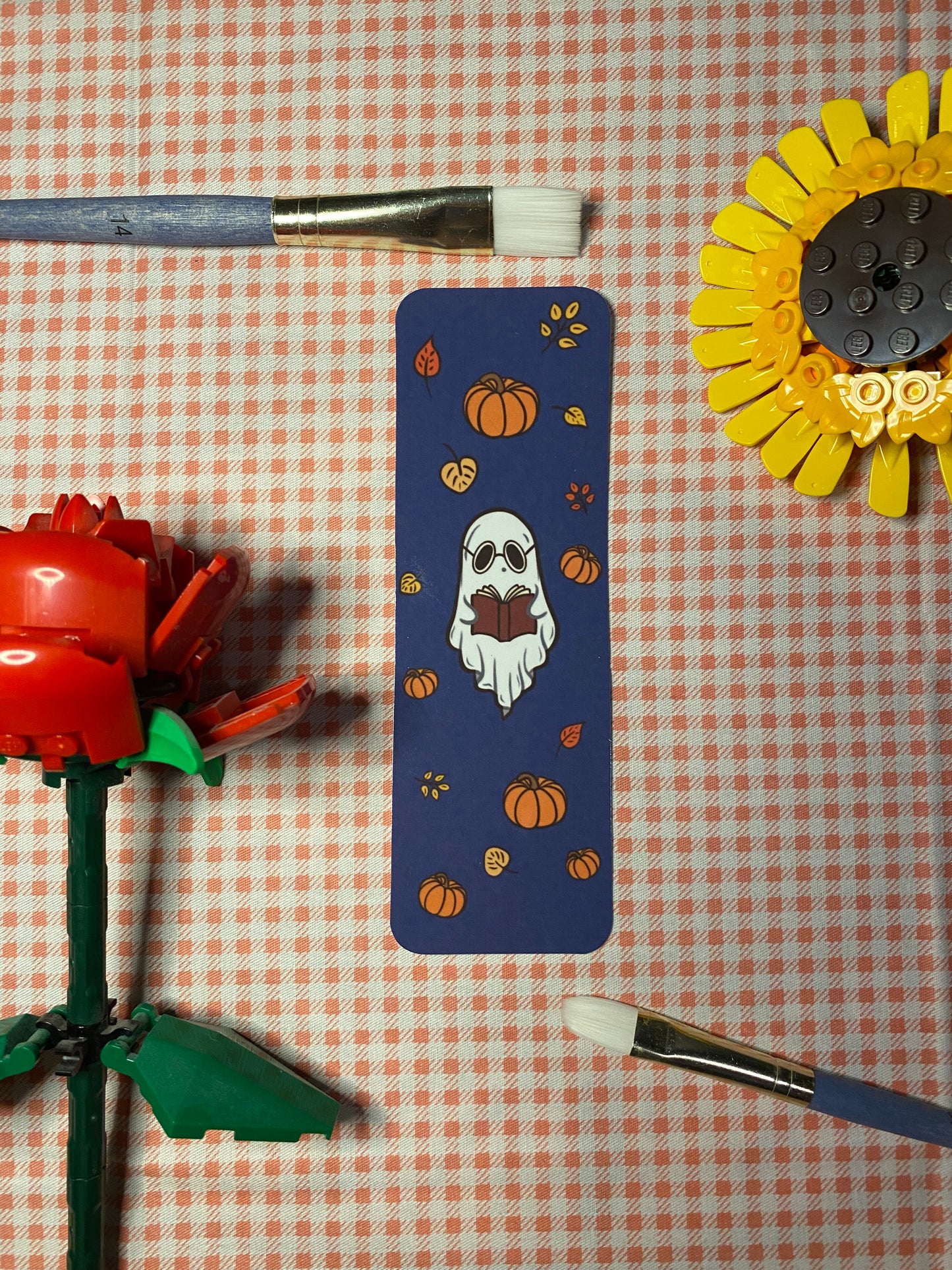 Bookworm Ghost Bookmark