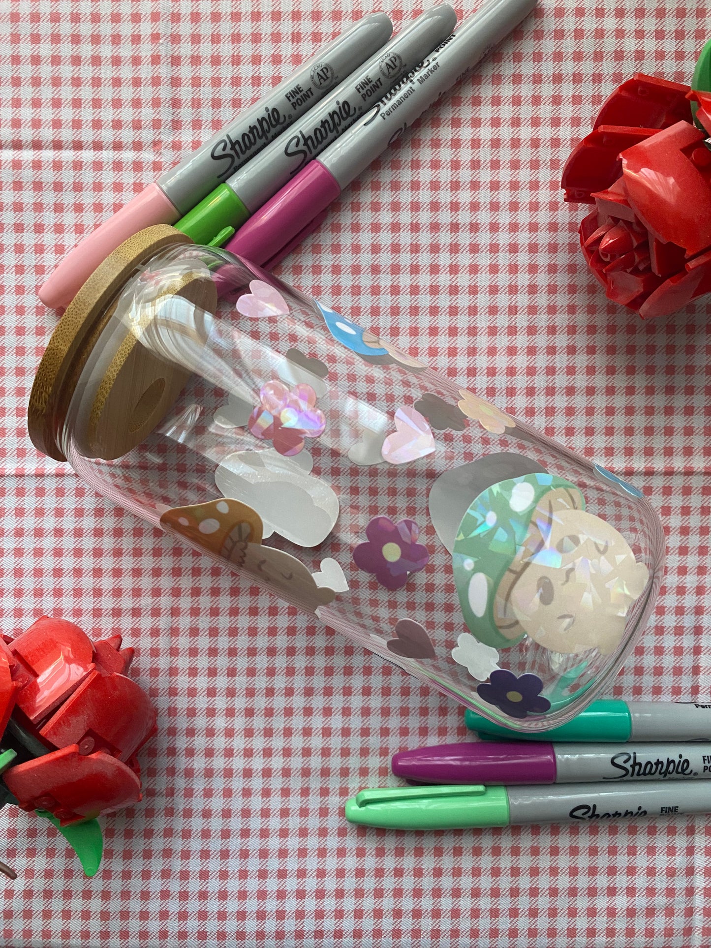 Sparkly Mushroom Cup