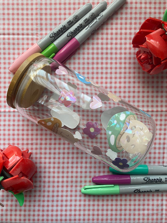 Sparkly Mushroom Cup