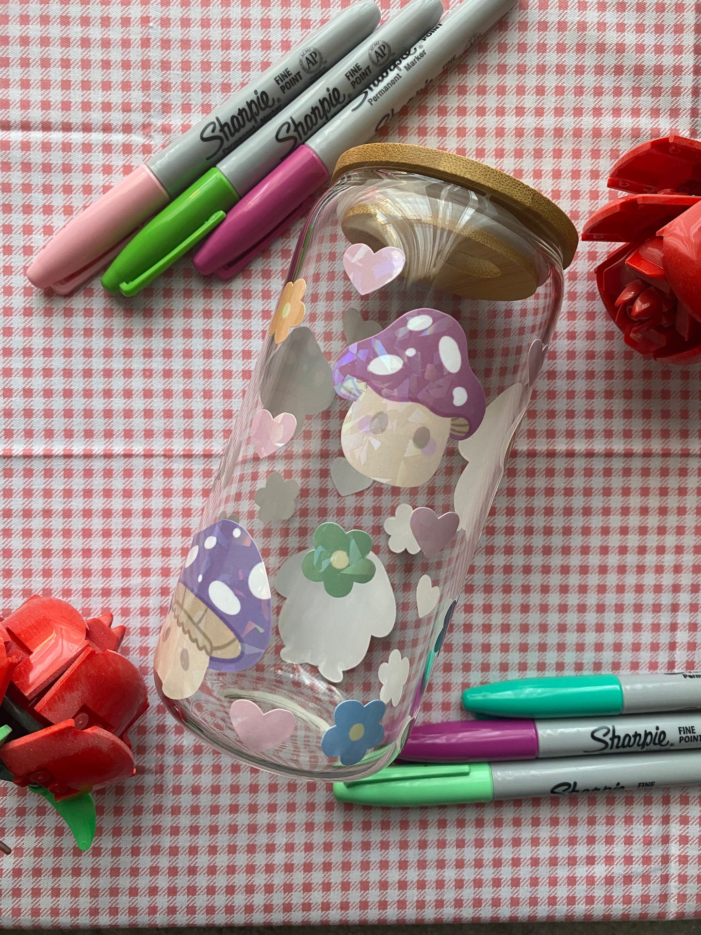 Sparkly Mushroom Cup