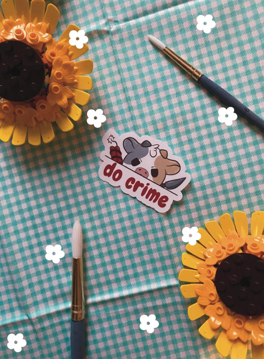 Do Crime Sticker