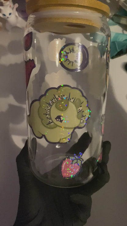 Fruity Dino Glass